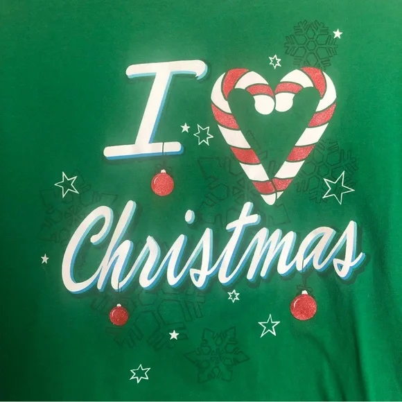 Holiday Times I ❤️Christmas T -Shirt   Women’s 2X - Picture 5 of 5